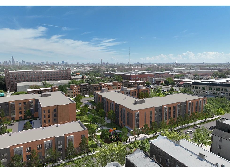 Rendering of Ogden Washtenaw A2, courtesy of The Habitat Company