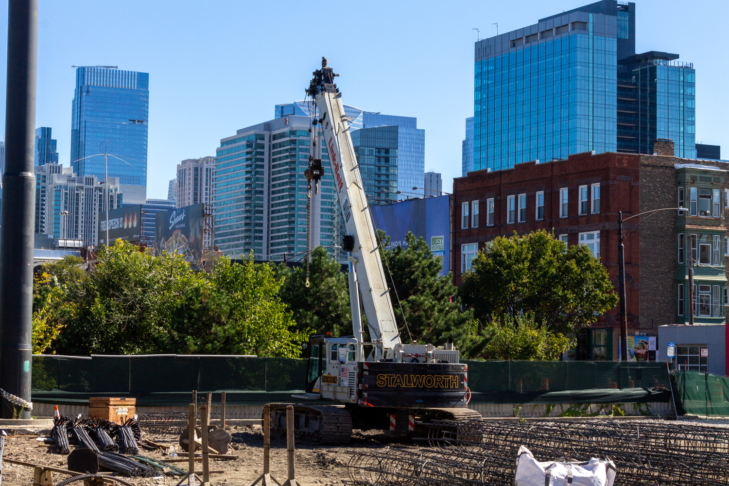 Aberdeen Crossing construction