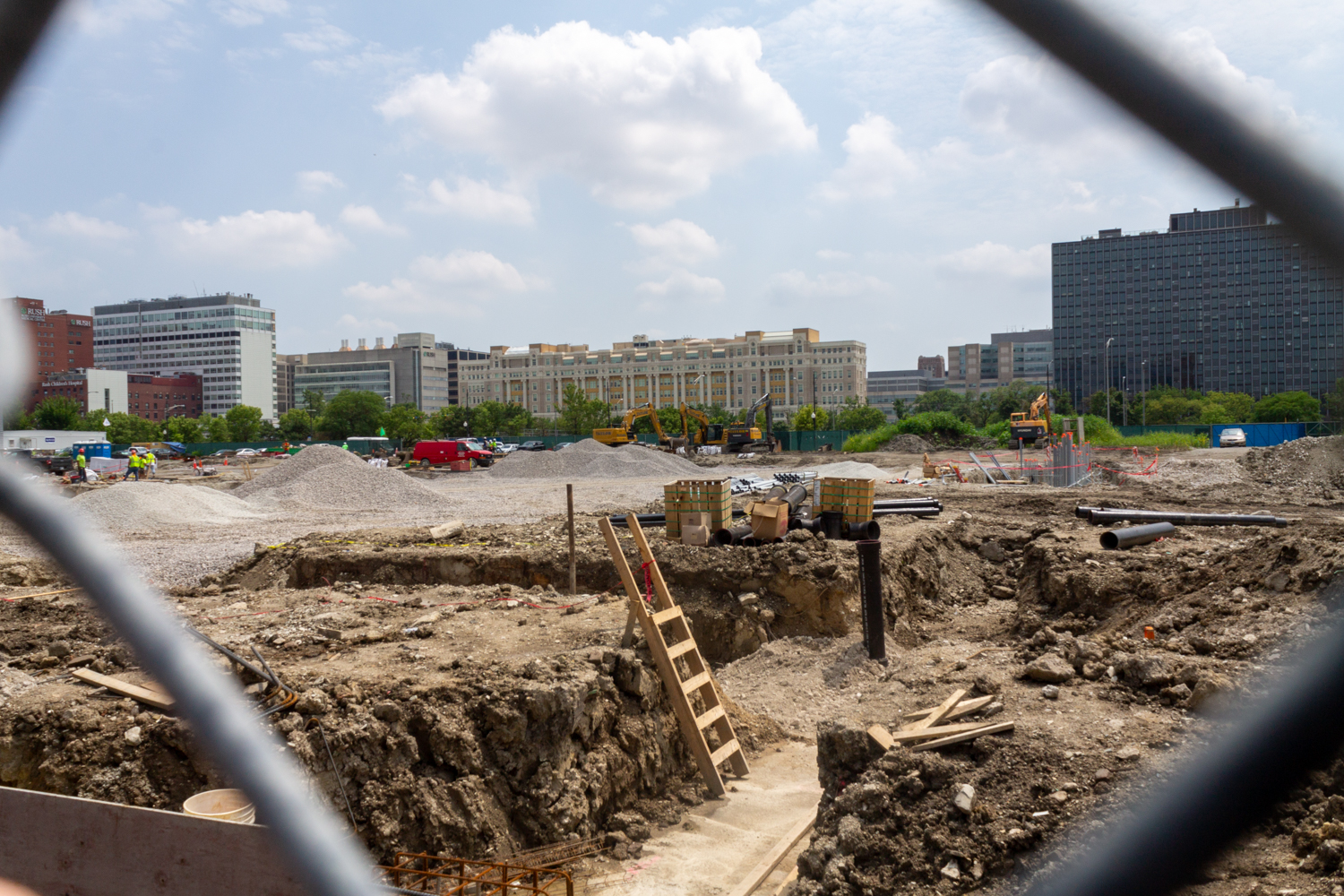 Fifth Third Arena expansion construction