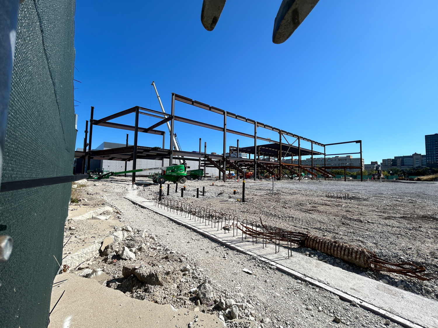 Fifth Third Arena expansion construction