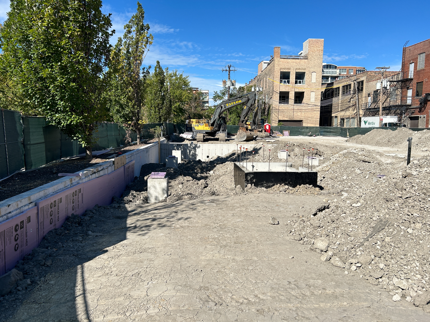 Kensington School West Loop construction