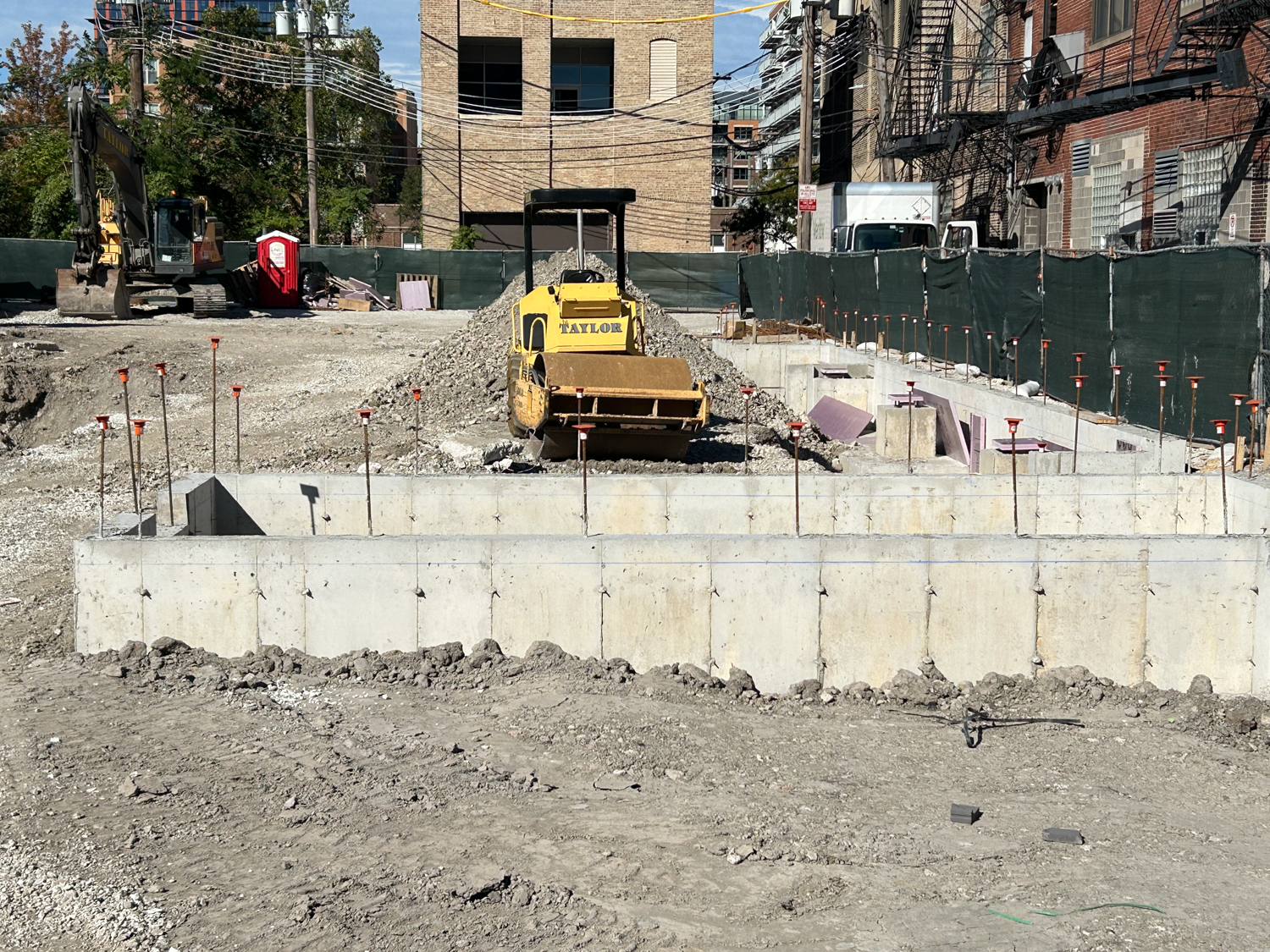 Kensington School West Loop construction