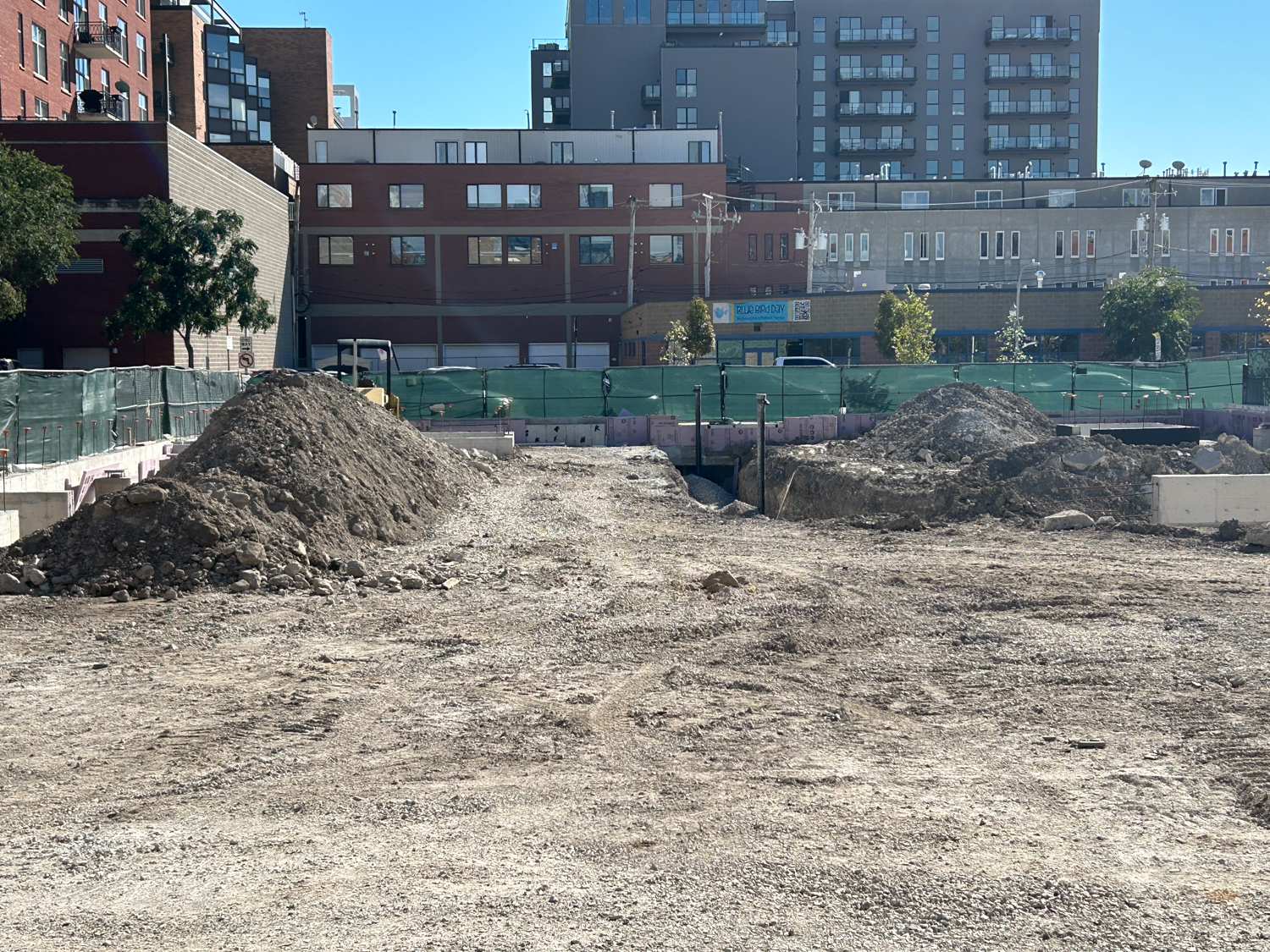 Kensington School West Loop construction