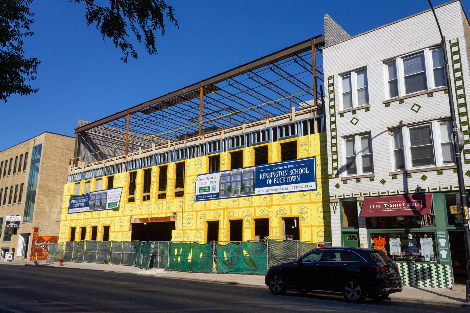 Kensington School Bucktown construction