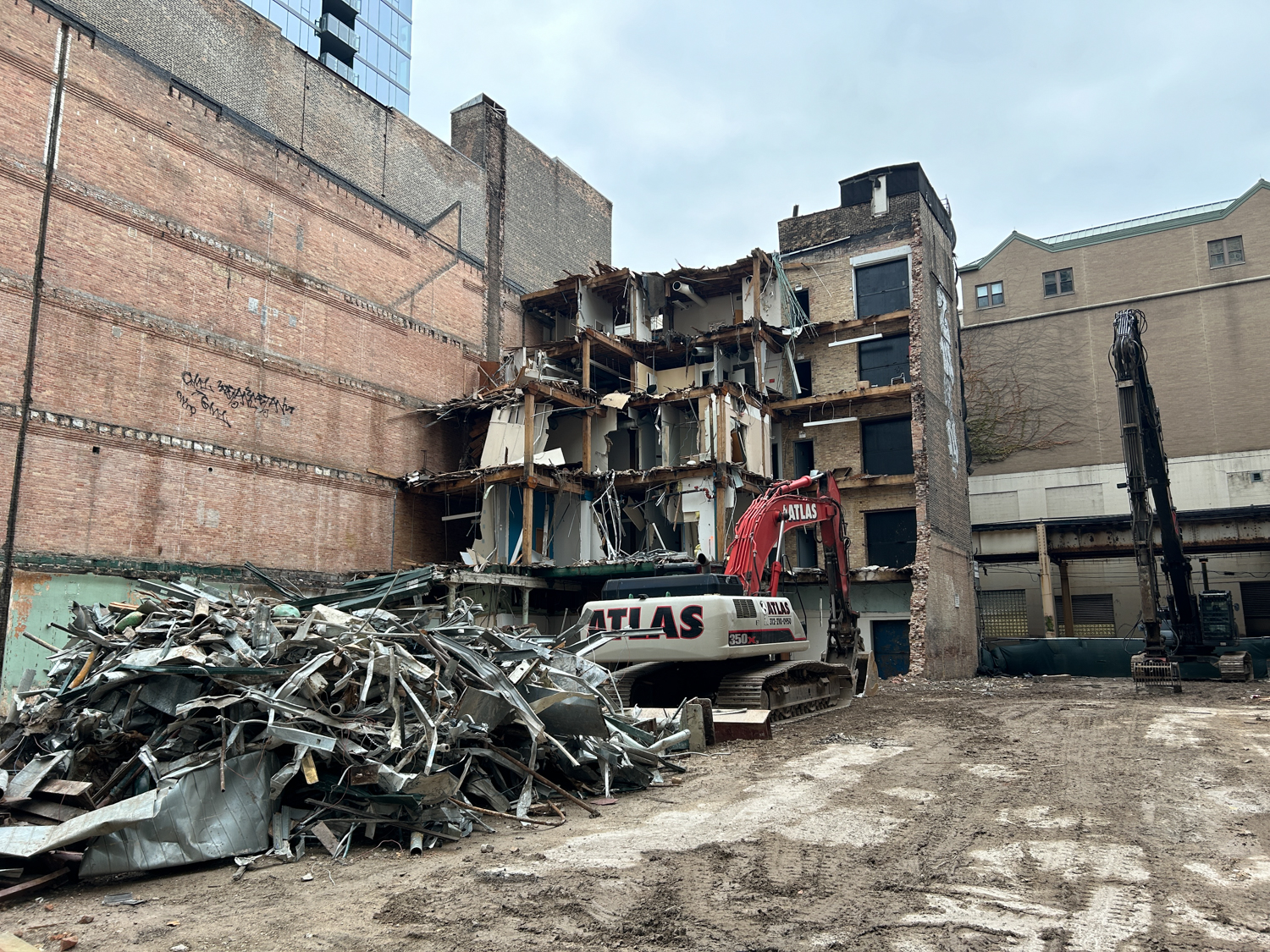 1130 South Wabash demolition