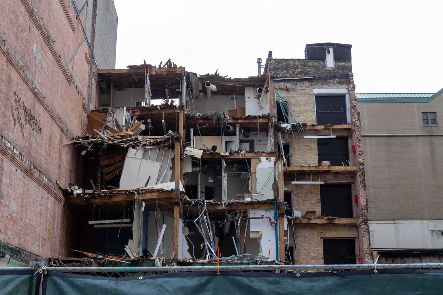 1130 South Wabash demolition