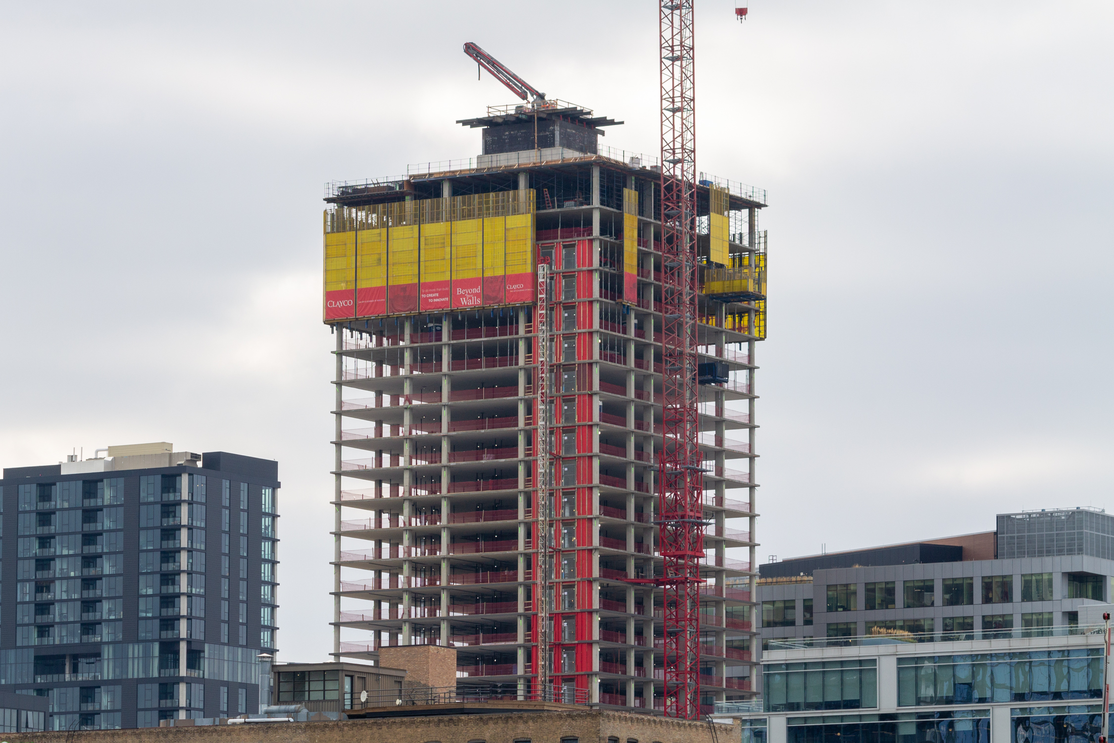 220 North Ada topped out