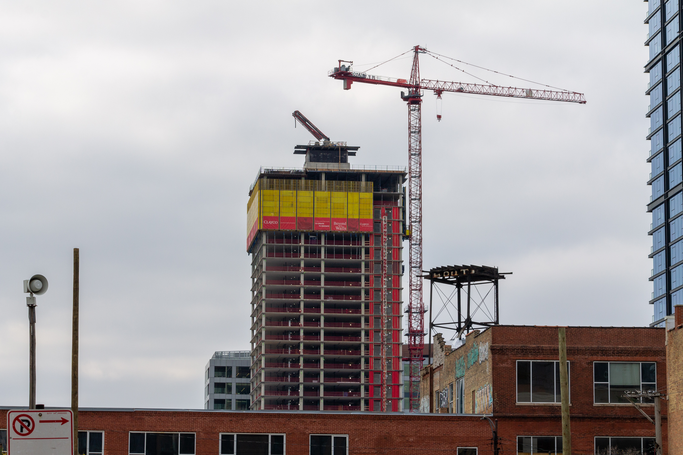 220 North Ada topped out