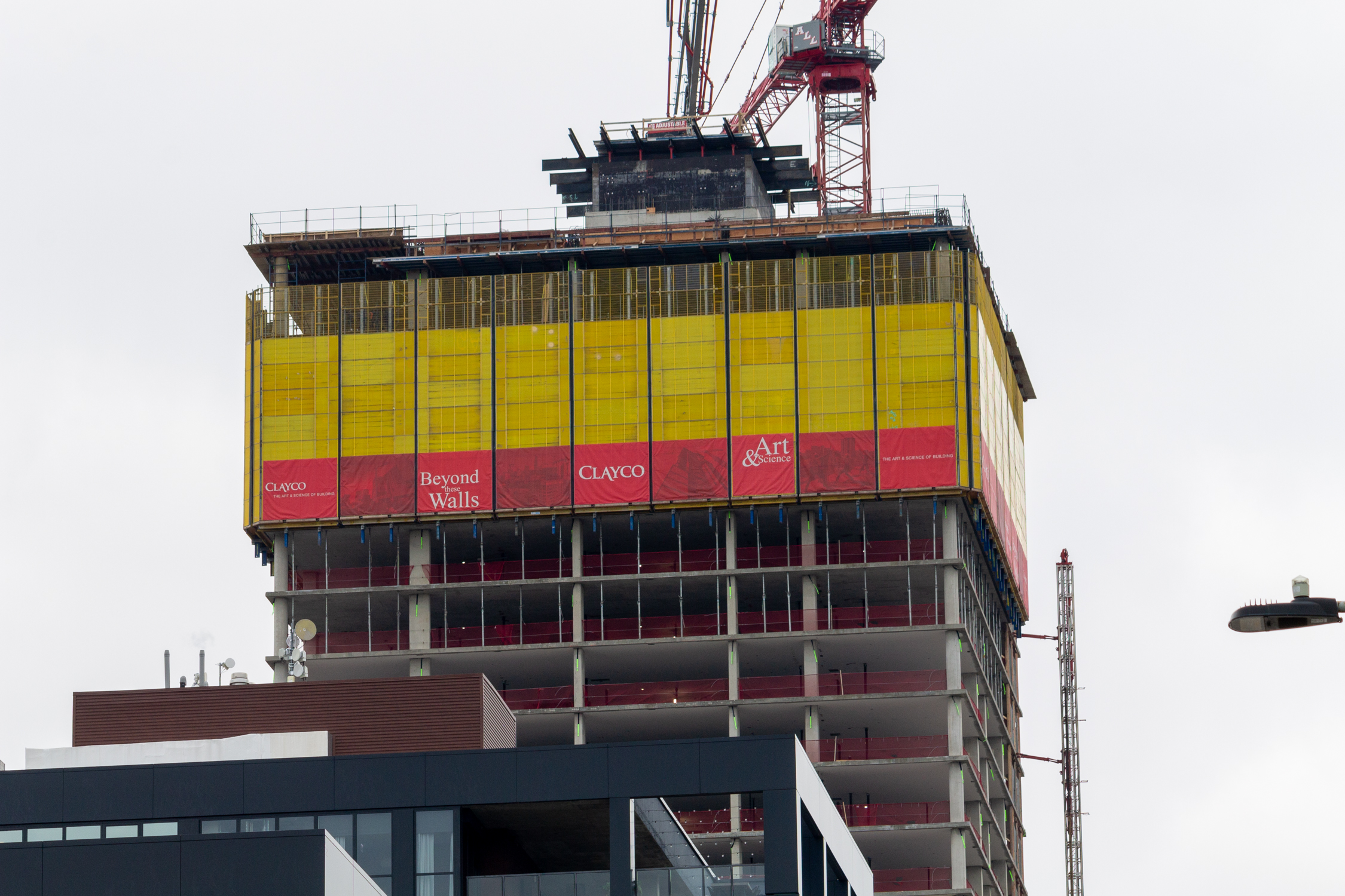 220 North Ada topped out