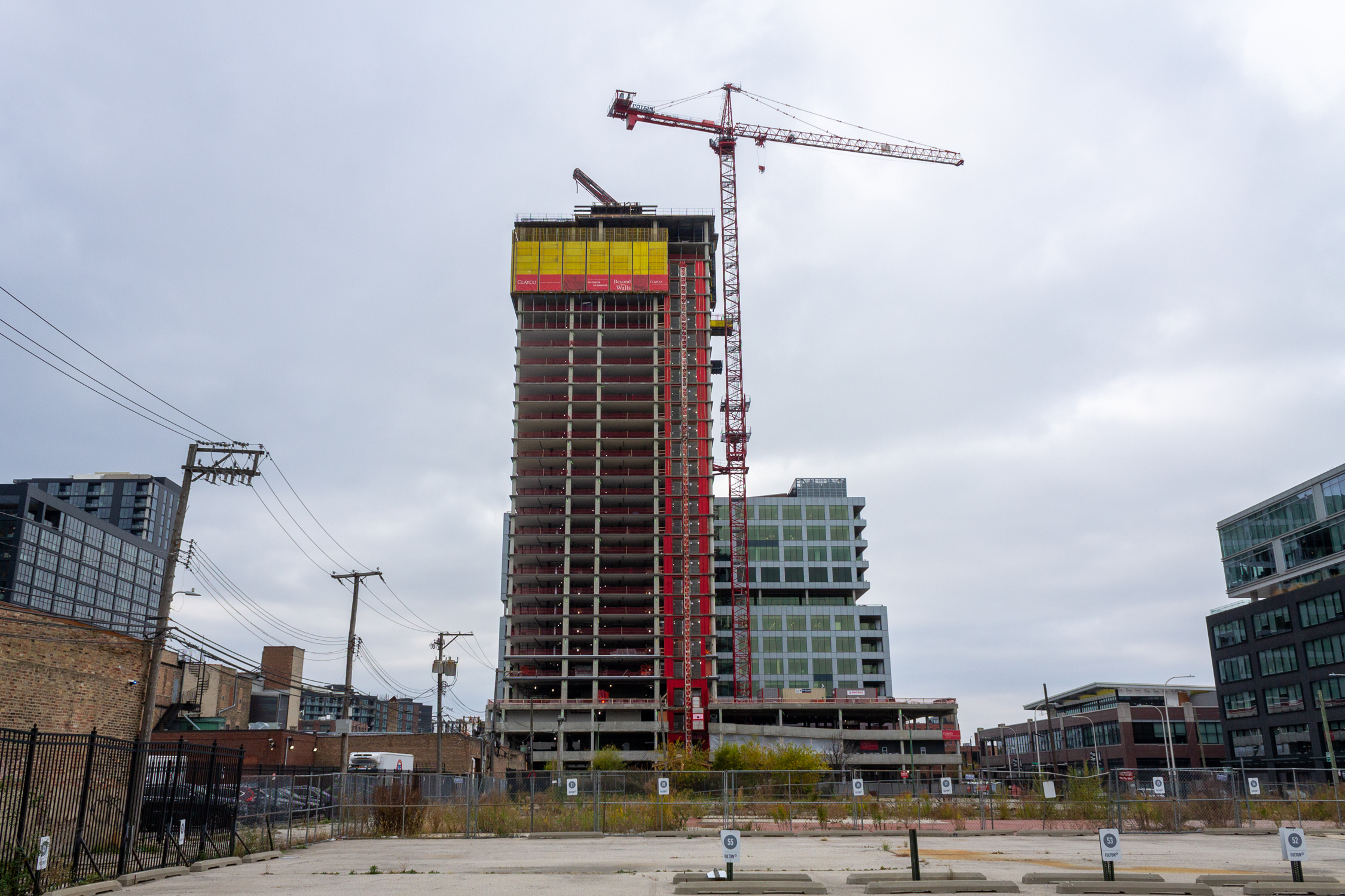 220 North Ada topped out