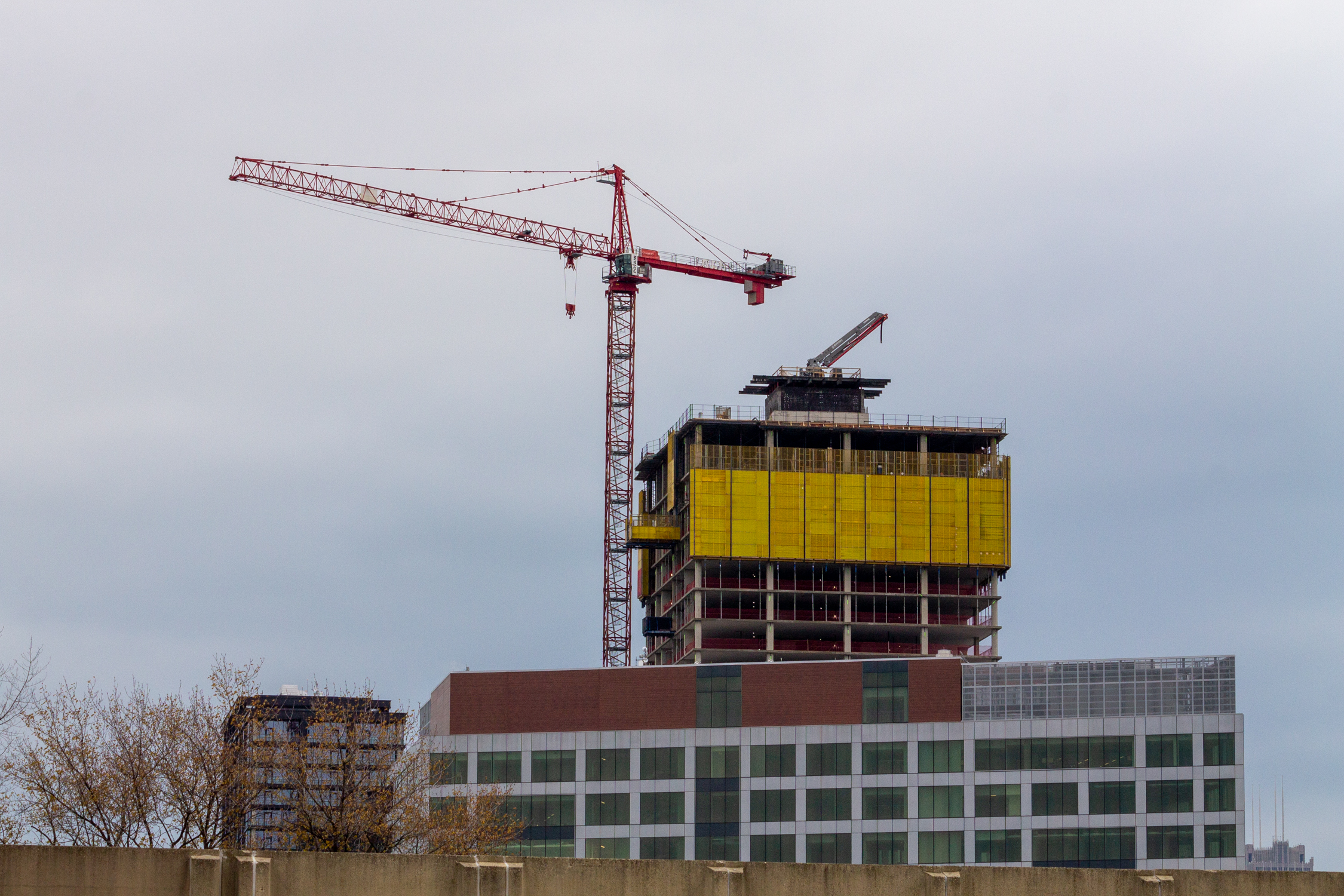 220 North Ada topped out