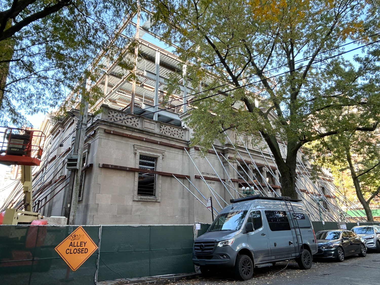 Second Church Of Christ, Scientist construction