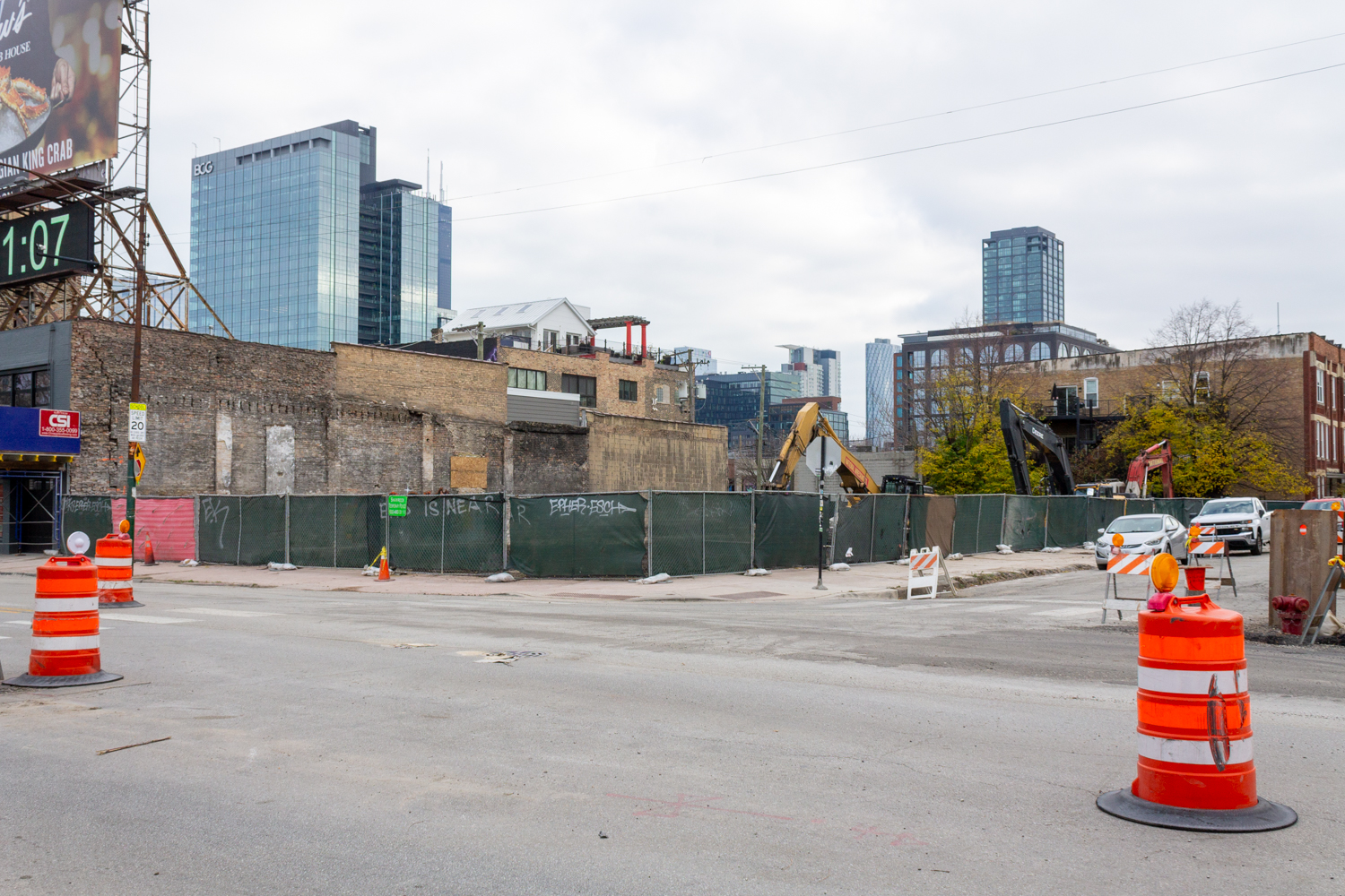 455 North Carpenter Street construction