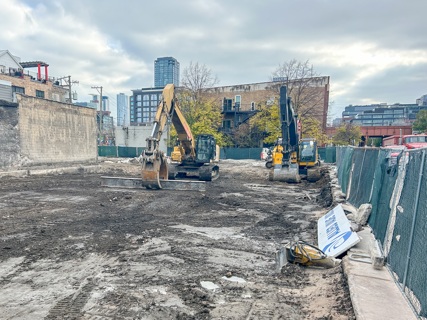 455 North Carpenter Street construction 