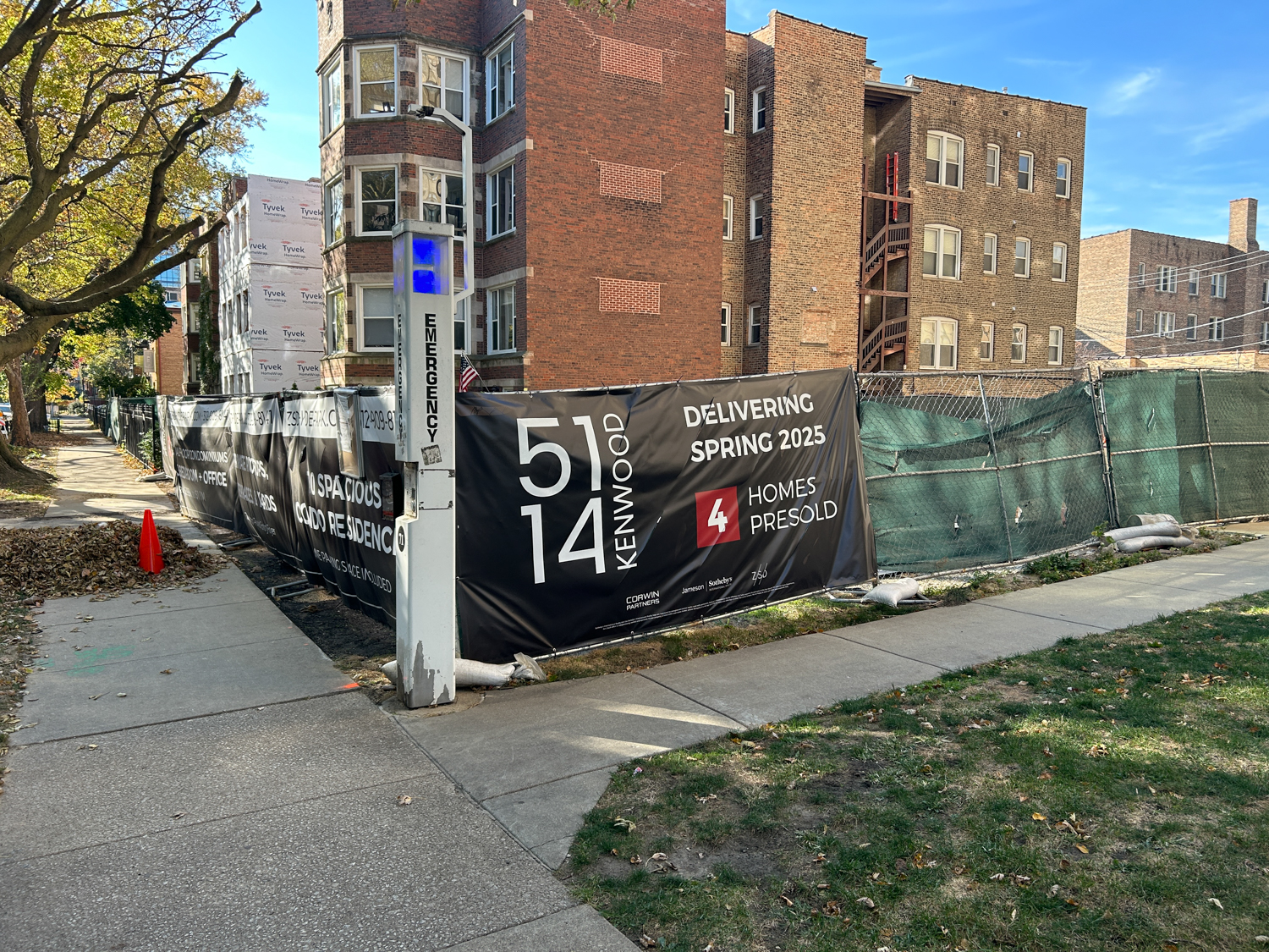 5114 South Kenwood Avenue construction