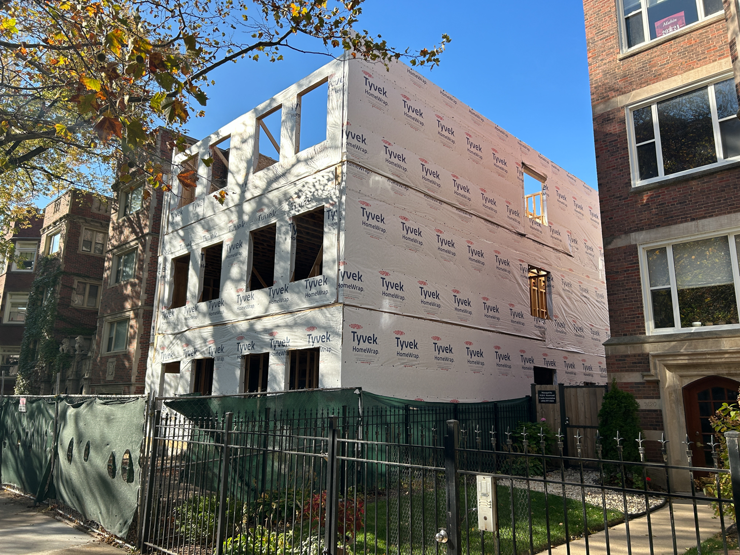 5124 South Kenwood Avenue construction