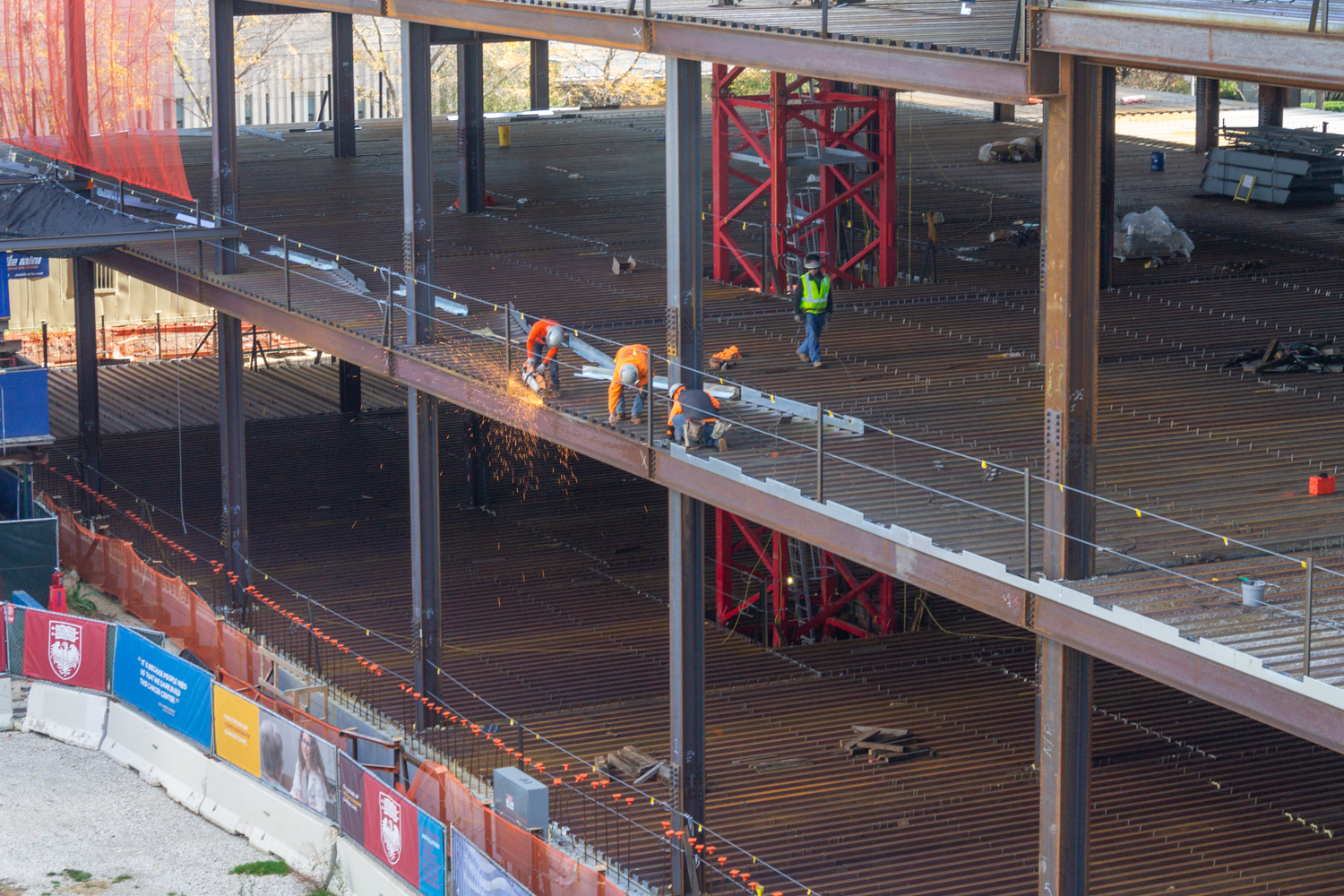 AbbVie Foundation Cancer Pavilion construction