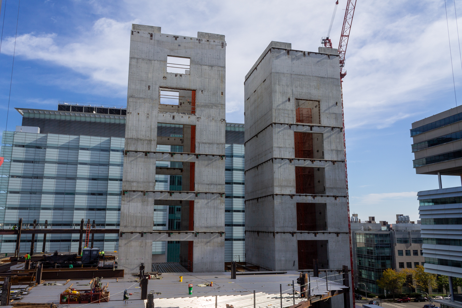 AbbVie Foundation Cancer Pavilion construction