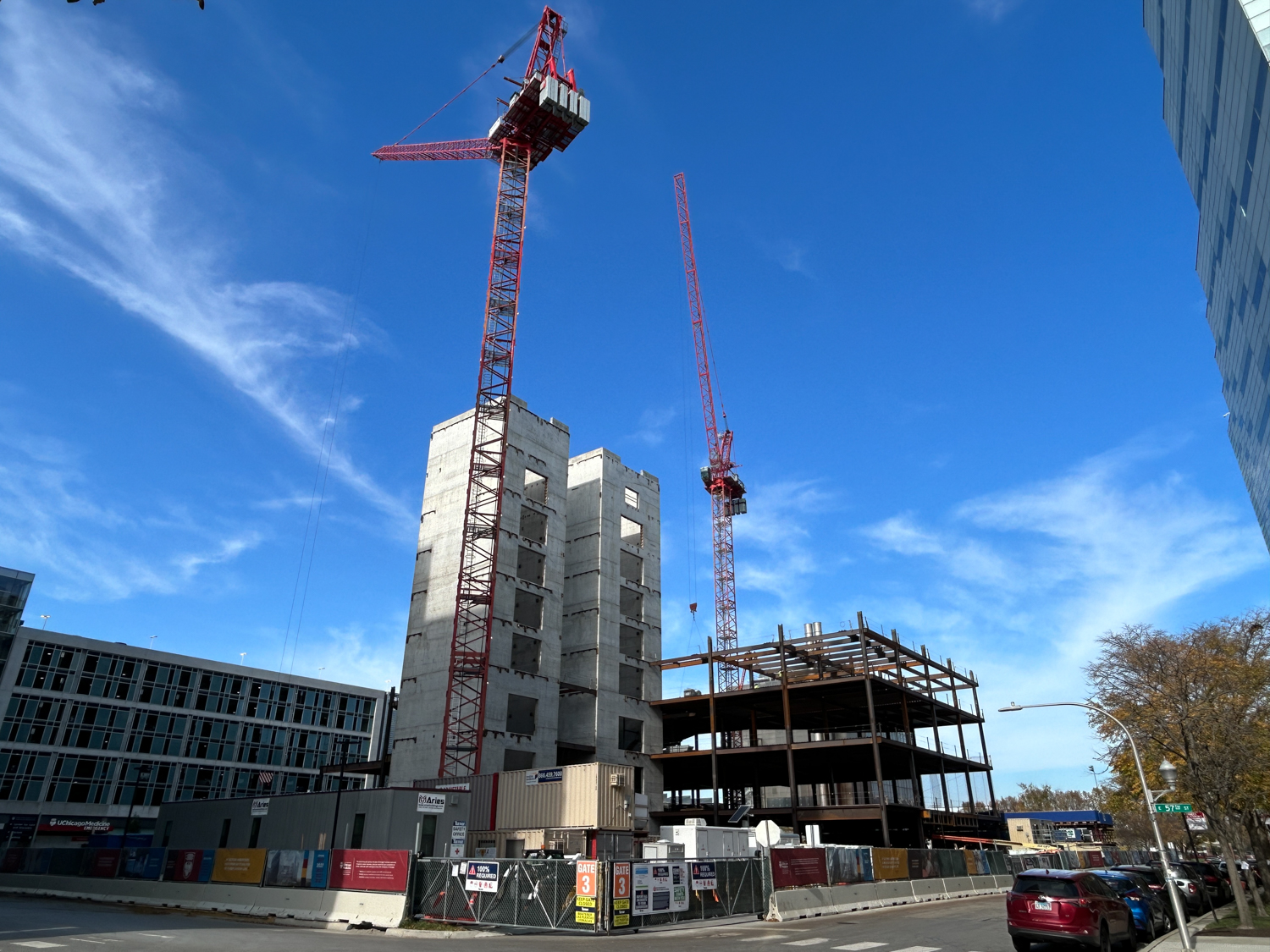 AbbVie Foundation Cancer Pavilion construction