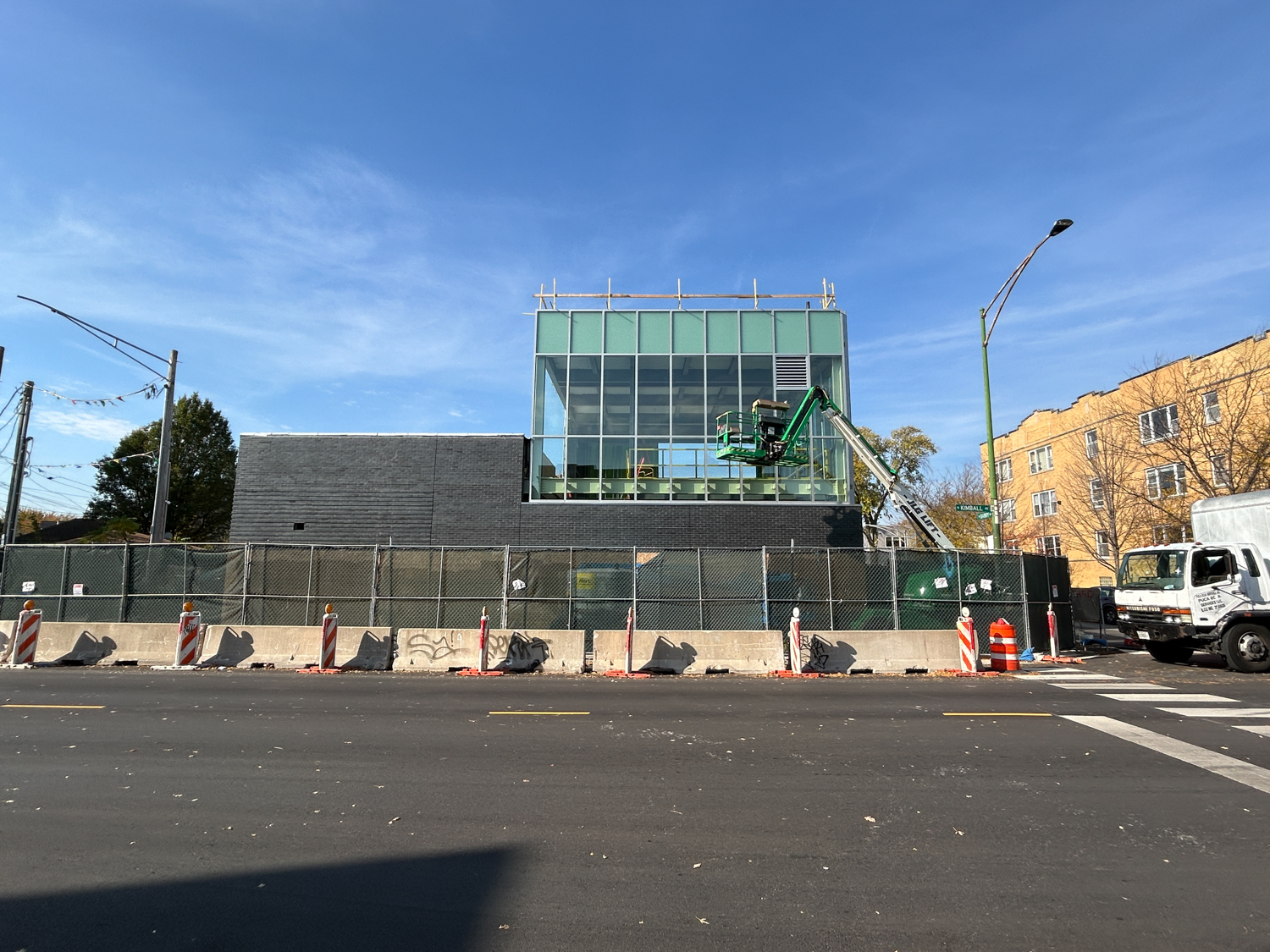 Kimball Barry CTA substation construction