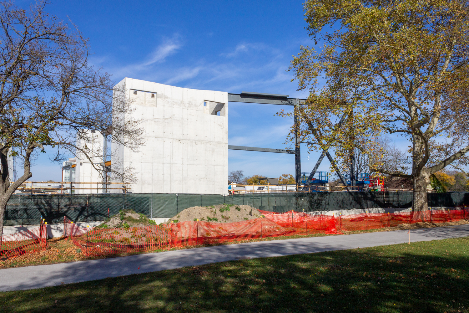 Home Court Obama Presidential Center construction