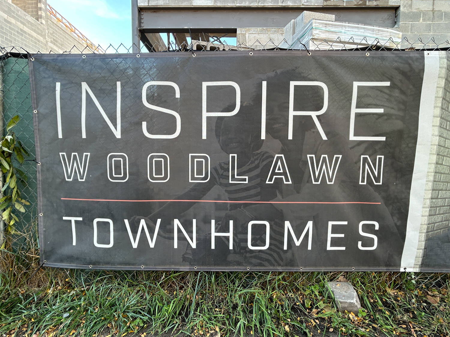 Inspire Woodlawn townhomes construction