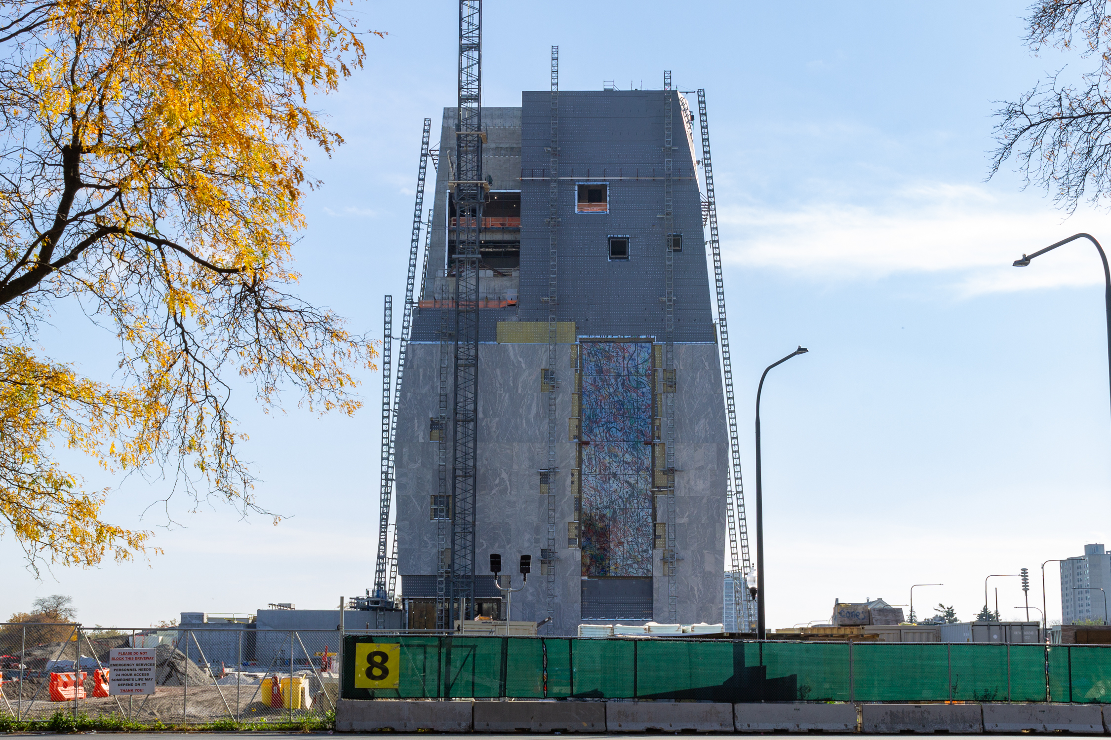 Obama Presidential Center Museum Tower construction