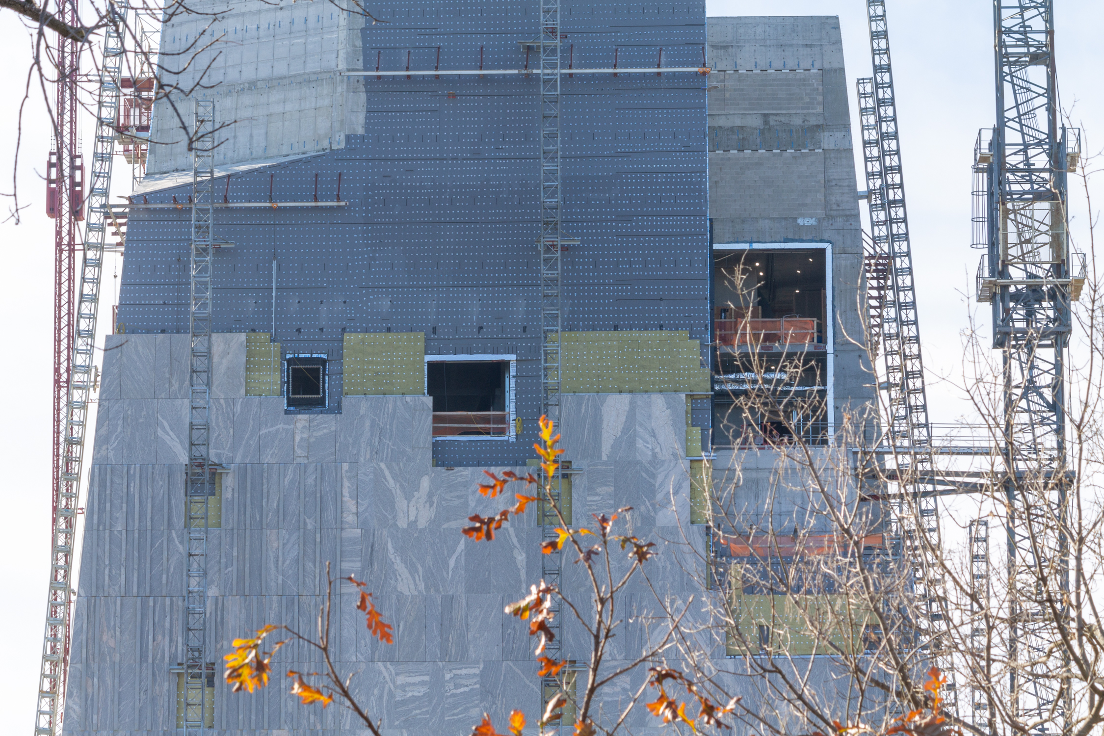 Progress continues all around the construction site, including on Home Court, the athletics and community center we visited last week. The Obama Presidential Museum is expected to open in 2026. Features will include a "Sky Room" at the top of the tower, allowing views in all directions, promising to be one of Chicago's elite sight-seeing vantage points. It will be free and open to the public. 