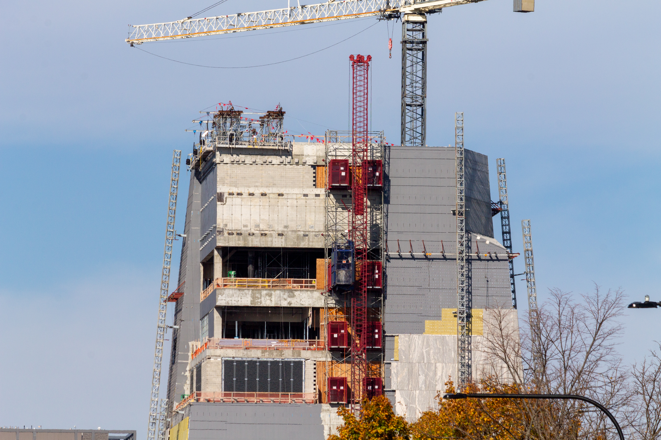 Progress continues all around the construction site, including on Home Court, the athletics and community center we visited last week. The Obama Presidential Museum is expected to open in 2026. Features will include a "Sky Room" at the top of the tower, allowing views in all directions, promising to be one of Chicago's elite sight-seeing vantage points. It will be free and open to the public. 