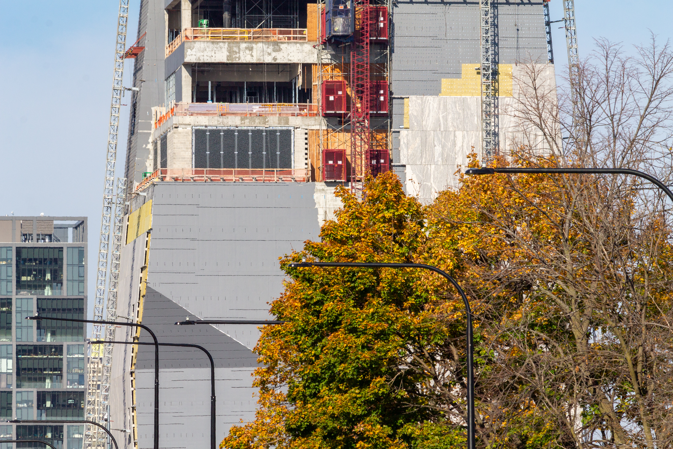 Progress continues all around the construction site, including on Home Court, the athletics and community center we visited last week. The Obama Presidential Museum is expected to open in 2026. Features will include a "Sky Room" at the top of the tower, allowing views in all directions, promising to be one of Chicago's elite sight-seeing vantage points. It will be free and open to the public. 