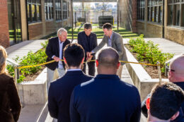 The Ludlow ribbon cutting