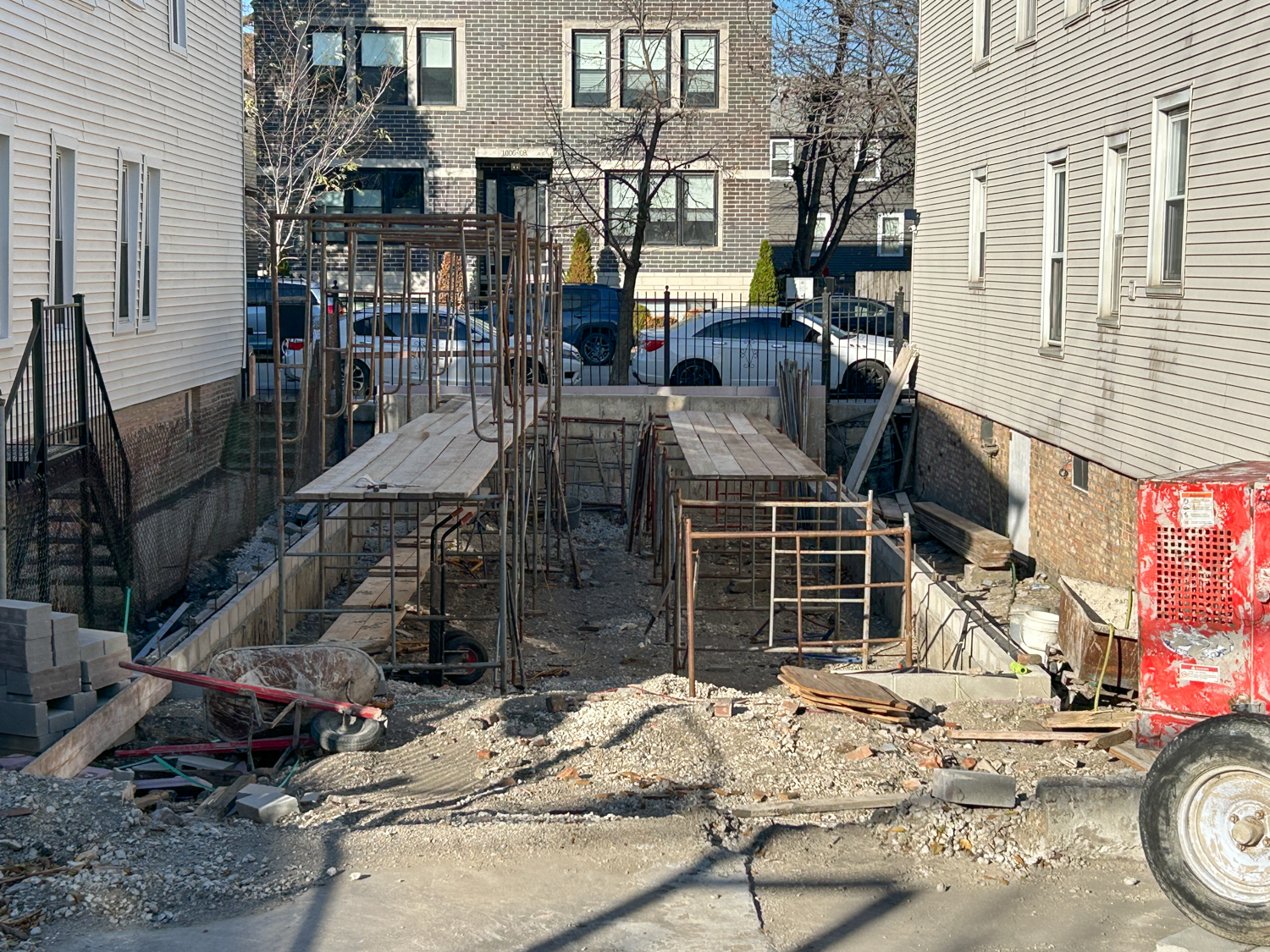 1007 West Cullerton Street construction