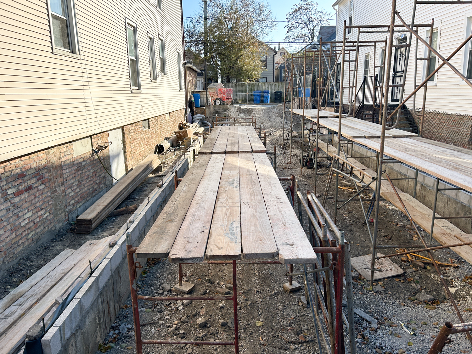 1007 West Cullerton Street construction