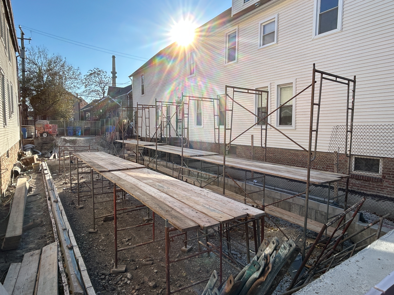 1007 West Cullerton Street construction