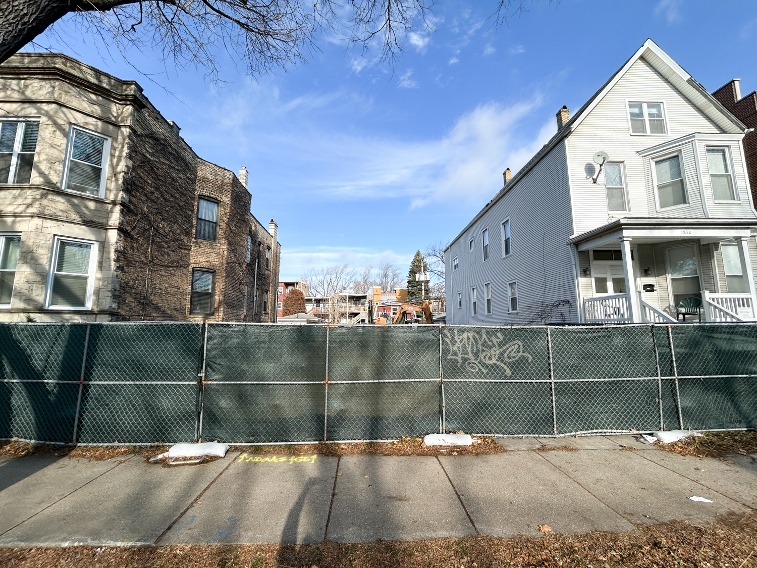 1836 West Addison Street construction