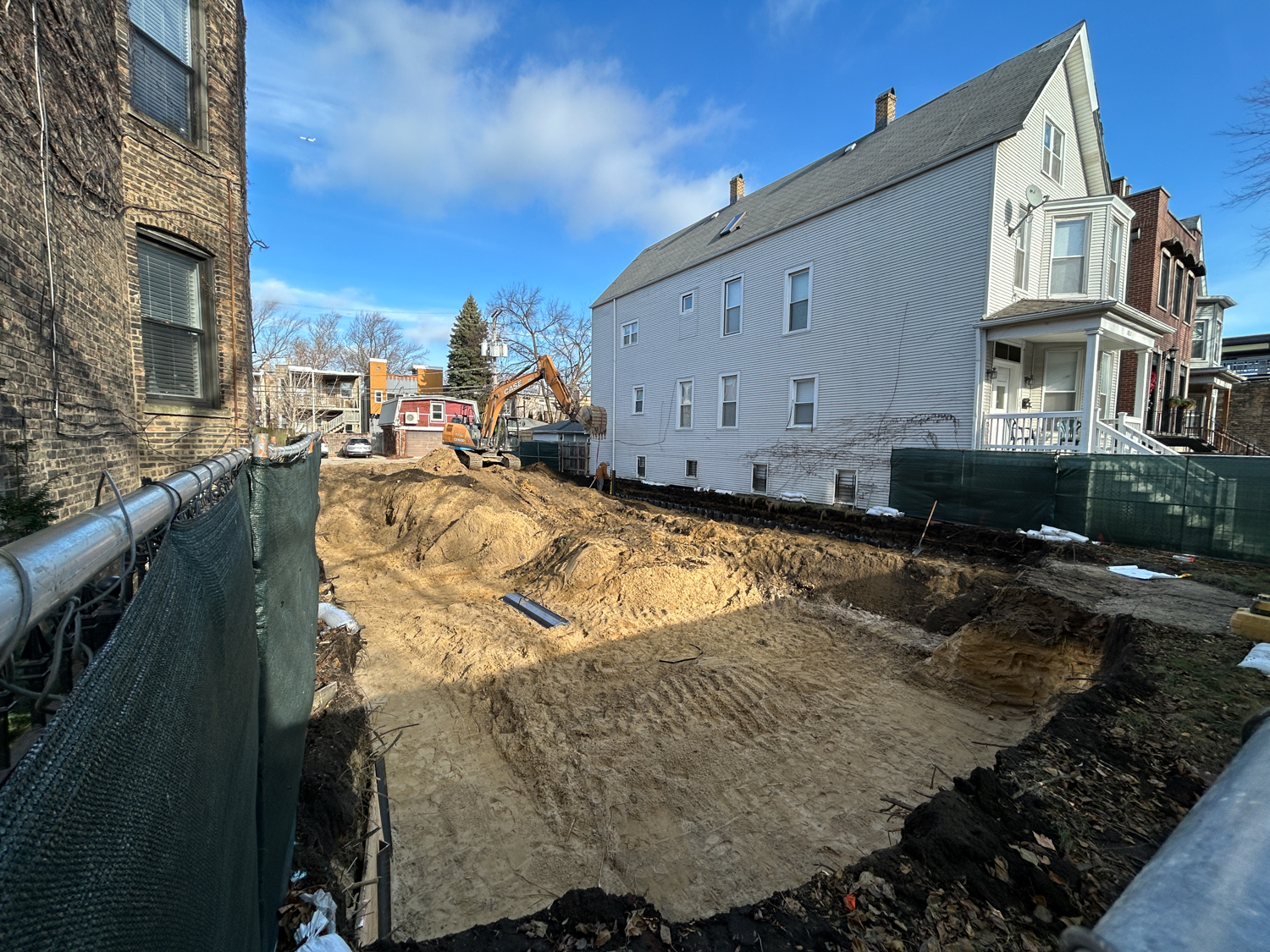 1836 West Addison Street construction