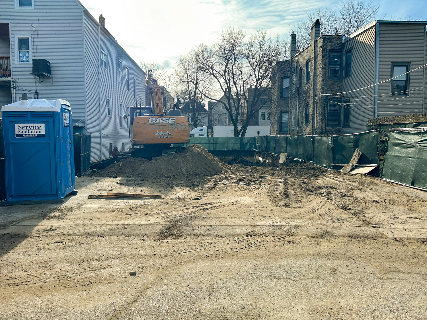 1836 West Addison Street construction