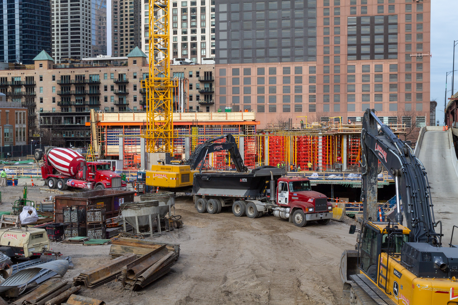 400 Lake Shore construction December 2024