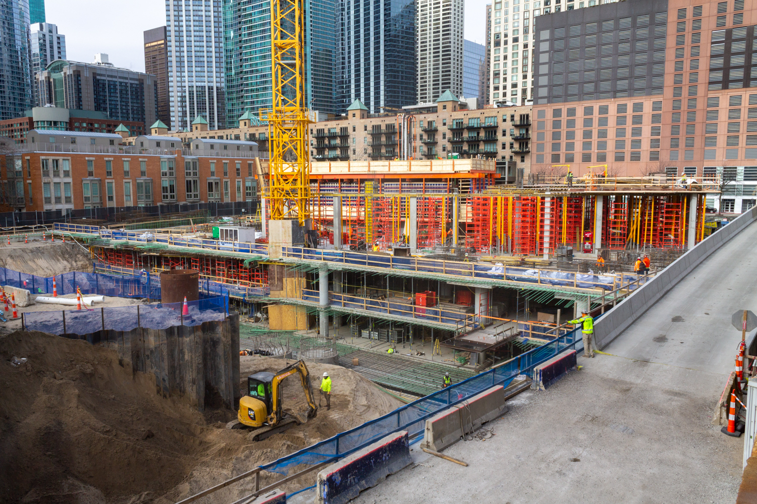 400 Lake Shore construction December 2024