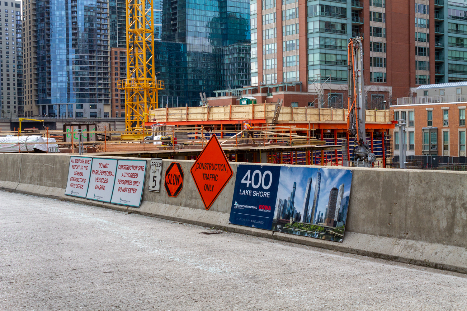 400 Lake Shore construction December 2024