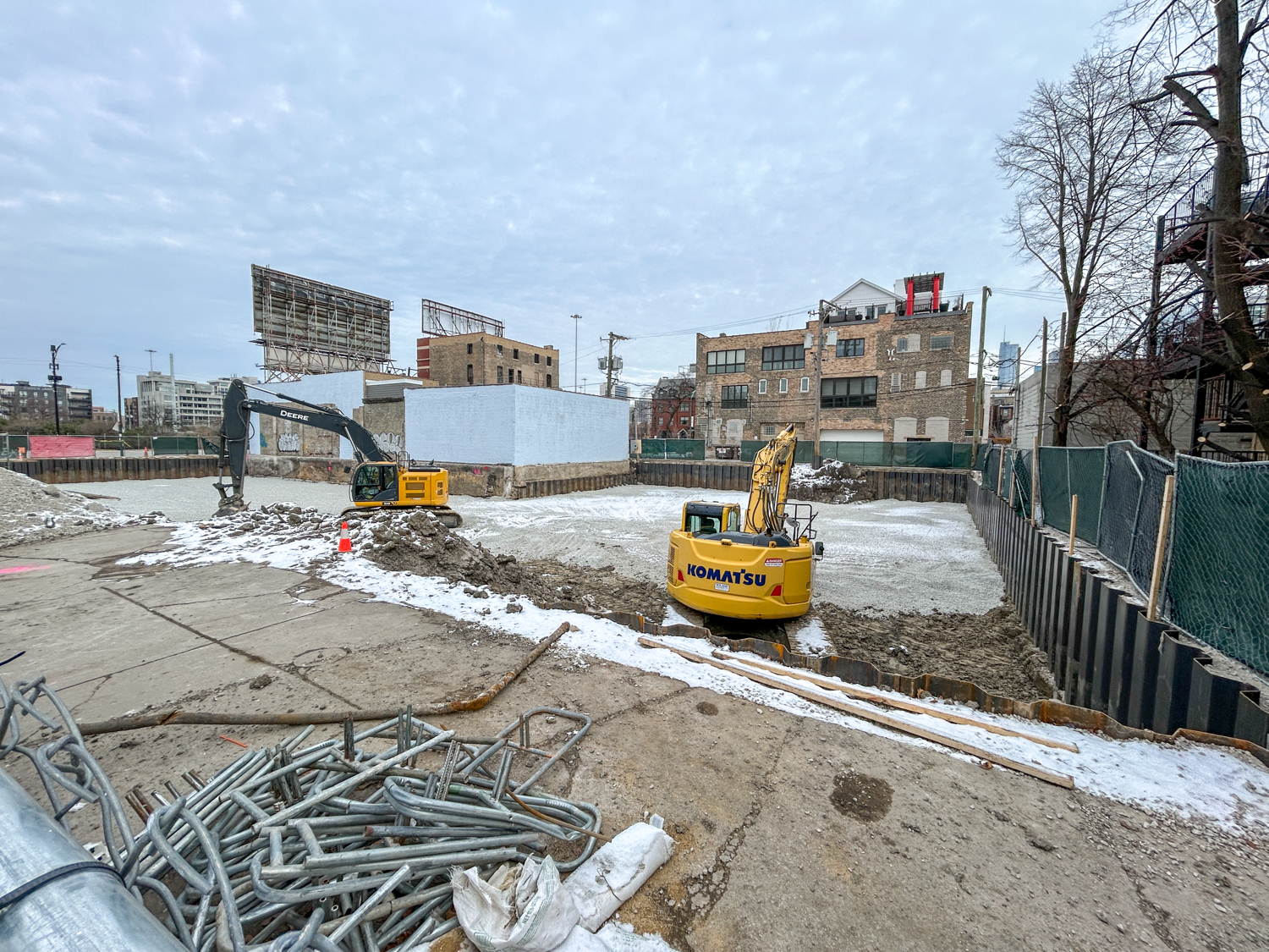 455 North Carpenter Street construction