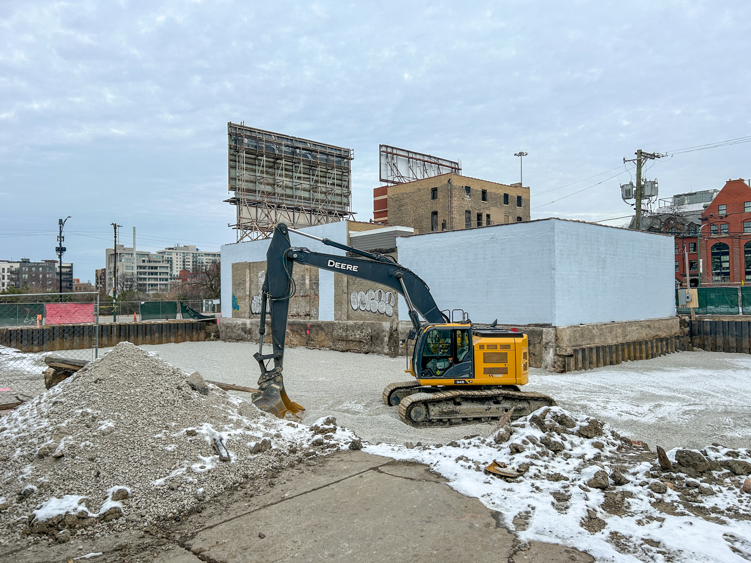 455 North Carpenter Street construction