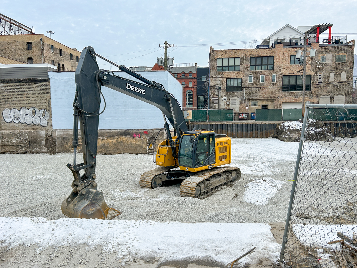 455 North Carpenter Street construction