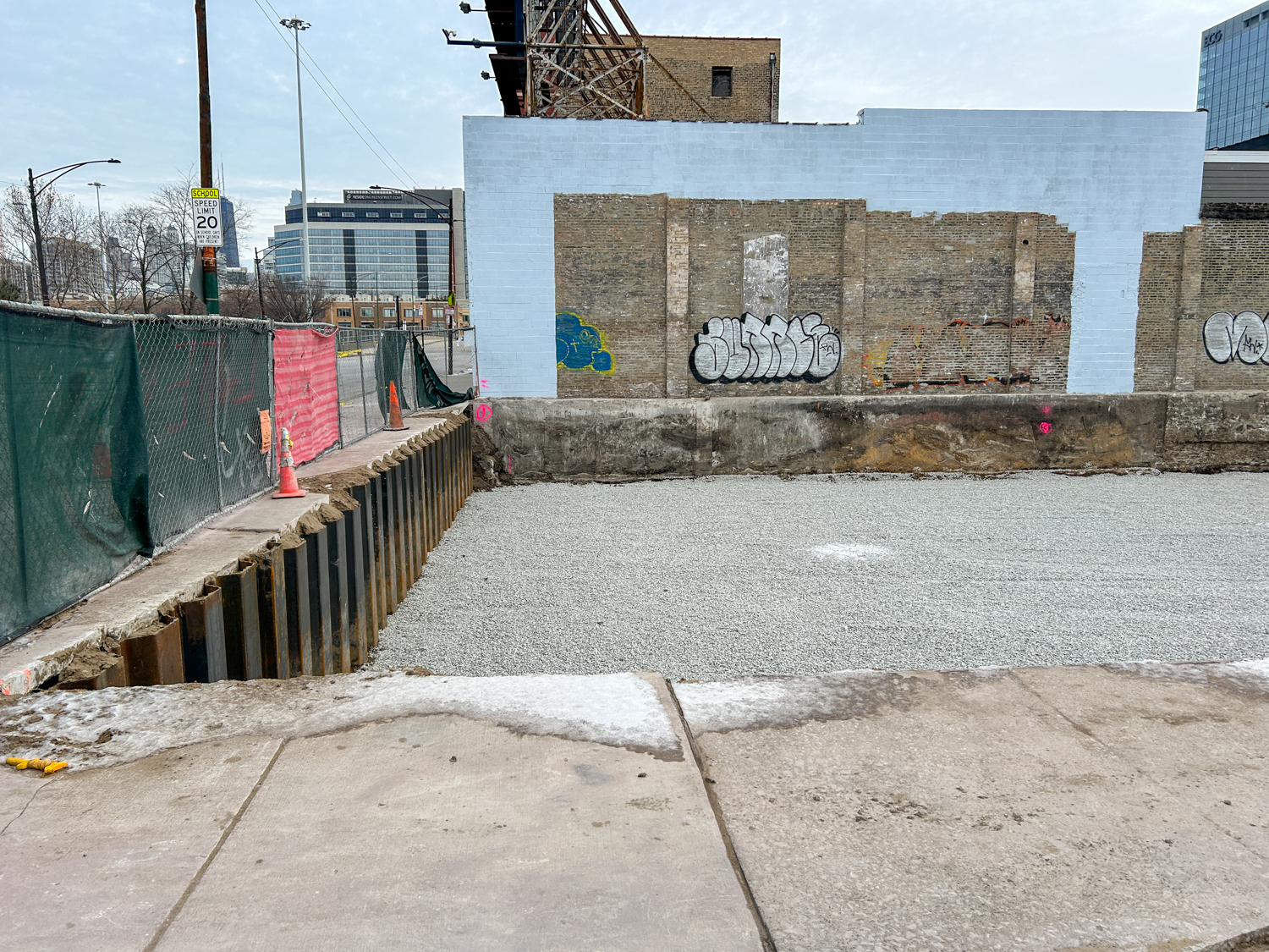 455 North Carpenter Street construction