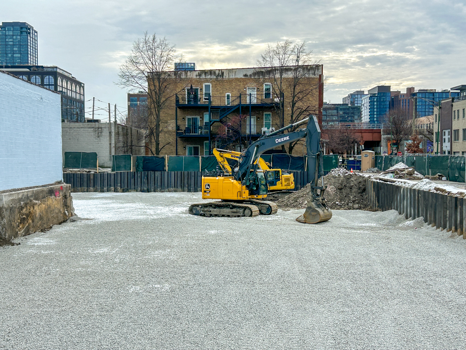 455 North Carpenter Street construction