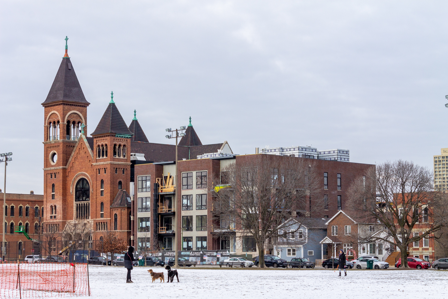 The Residences at St. Boniface construction