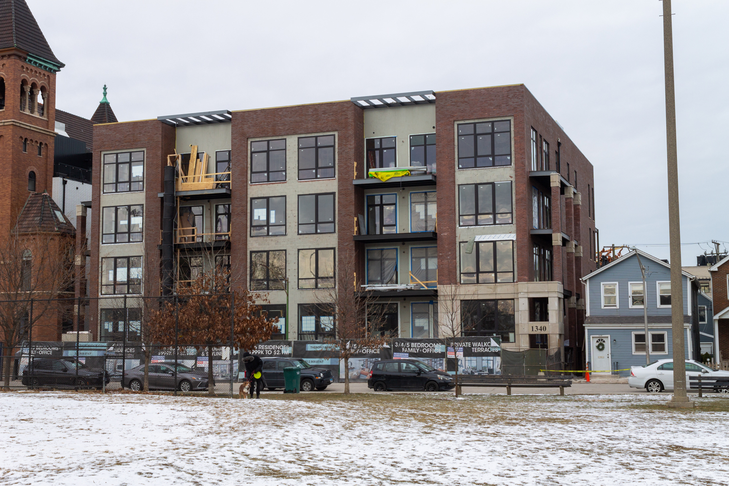 The Residences at St. Boniface construction