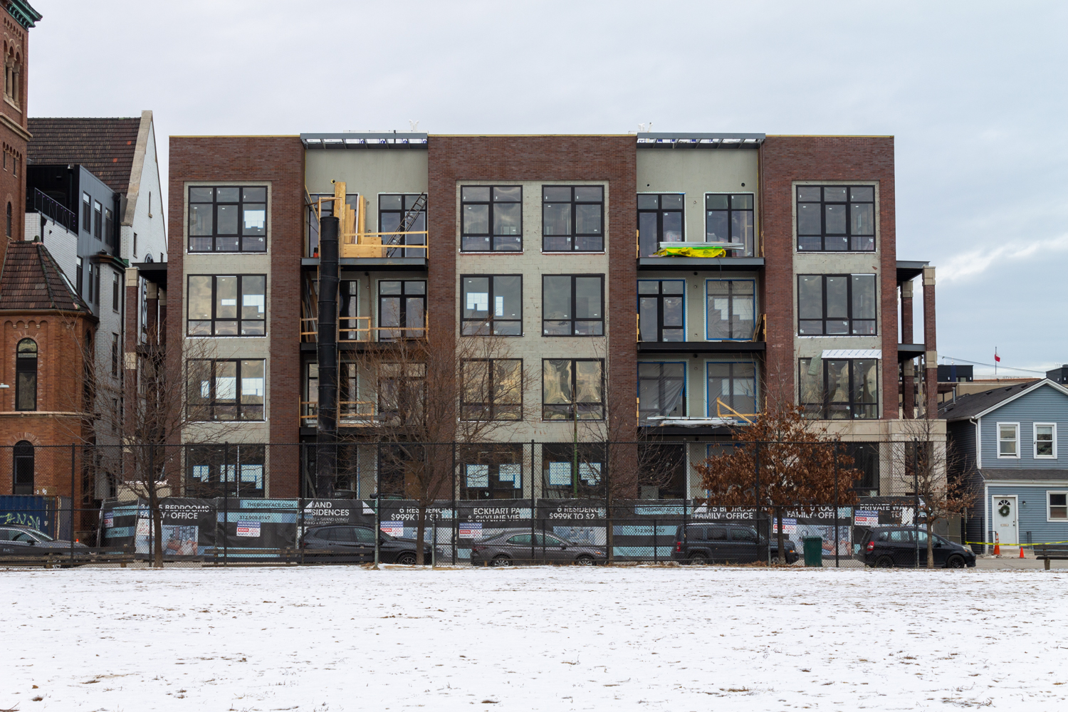 The Residences at St. Boniface construction