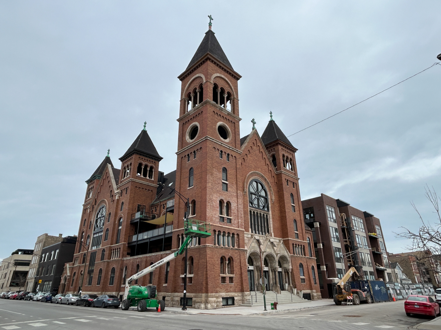 The Residences at St. Boniface construction