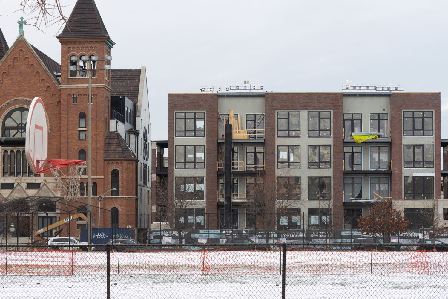 The Residences at St. Boniface construction